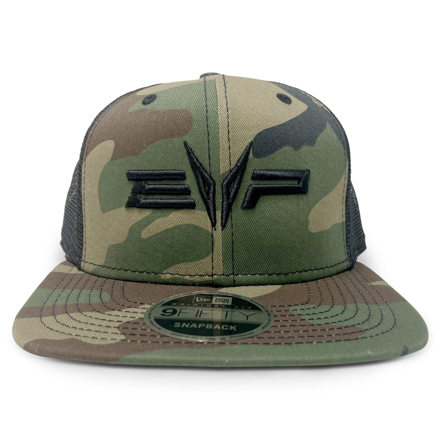 Stealth Canvas Camo Snapback Hat