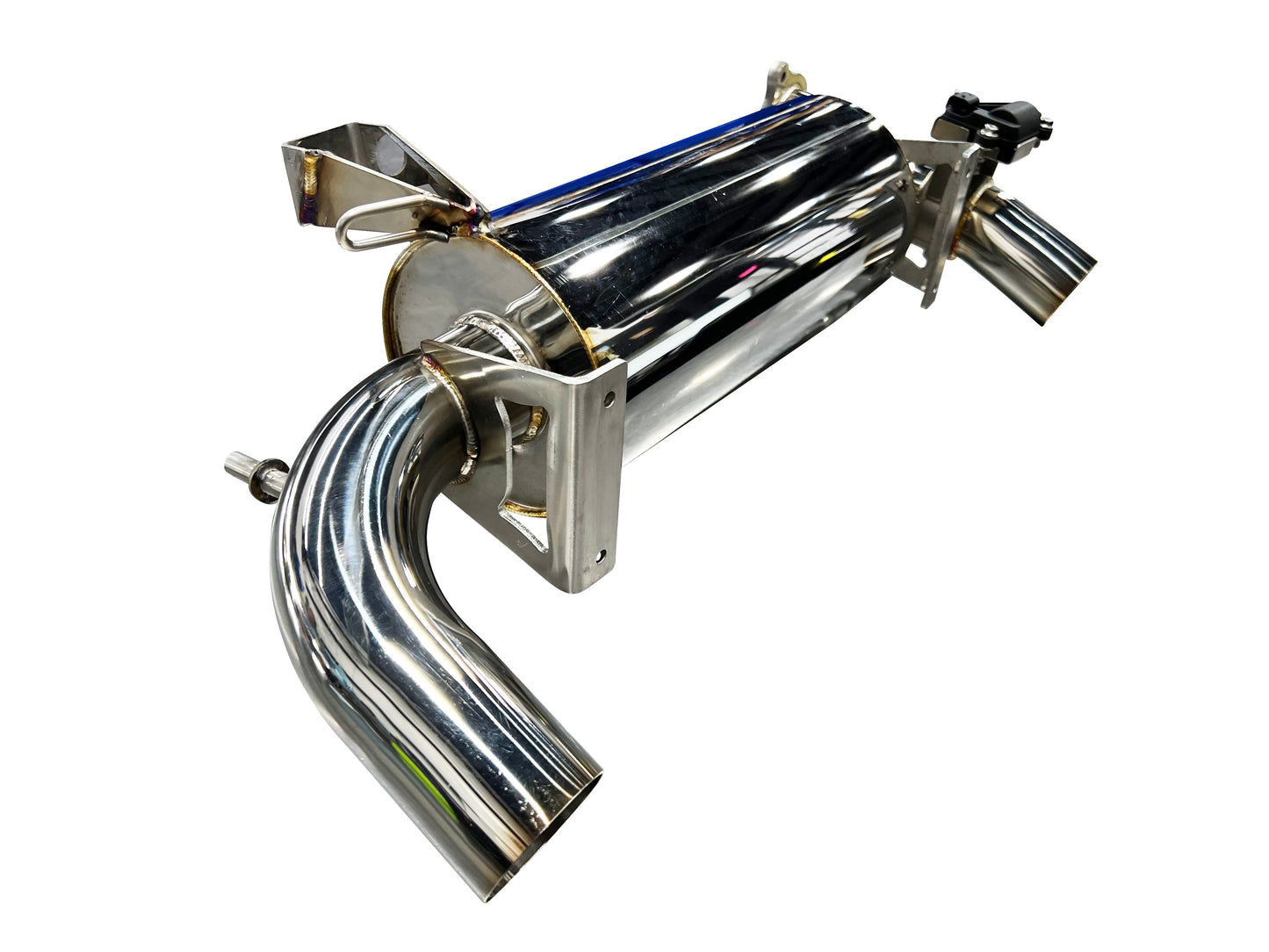 RPM SxS RZR PRO XP & Turbo R E-Valve Muffler - Dual Tip Captains Choice Exhaust - 2020-2023 PRO XP & TURBO R