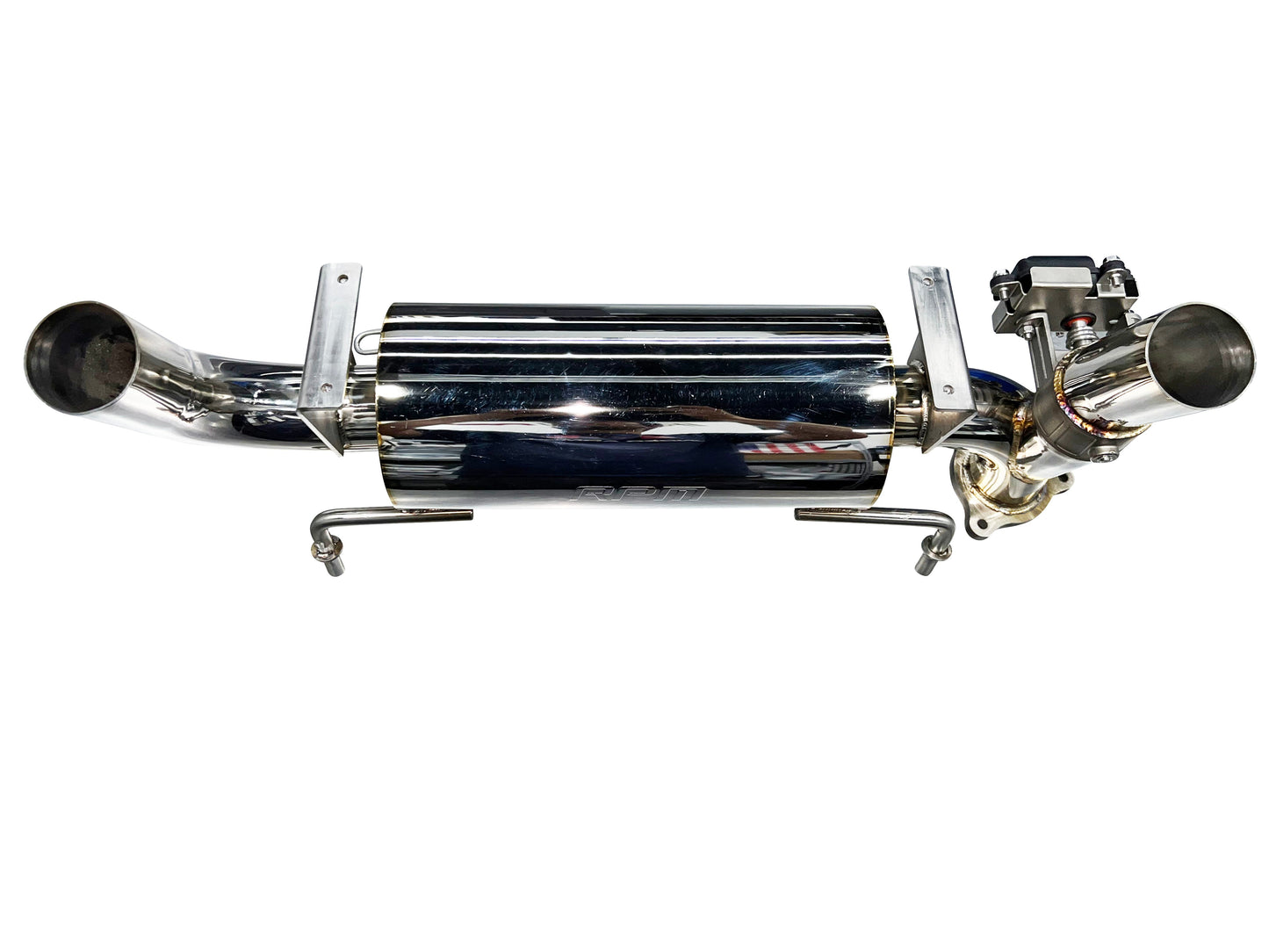 RPM SxS RZR PRO XP & Turbo R E-Valve Muffler - Dual Tip Captains Choice Exhaust - 2020-2023 PRO XP & TURBO R