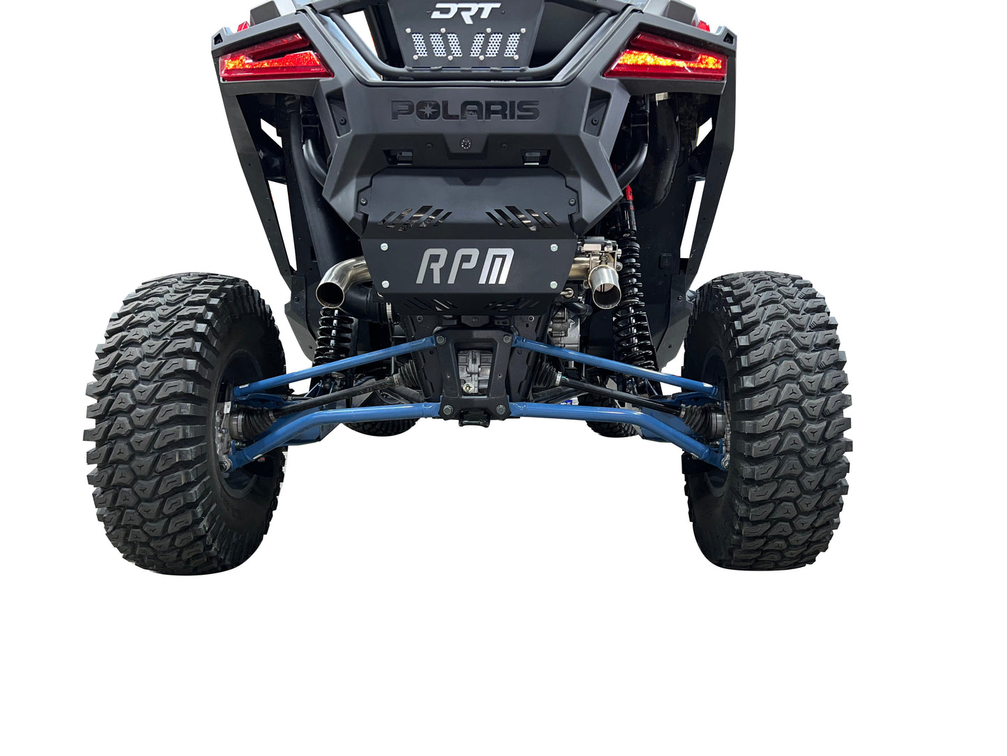 RPM SxS RZR PRO XP & Turbo R E-Valve Muffler - Dual Tip Captains Choice Exhaust - 2020-2023 PRO XP & TURBO R