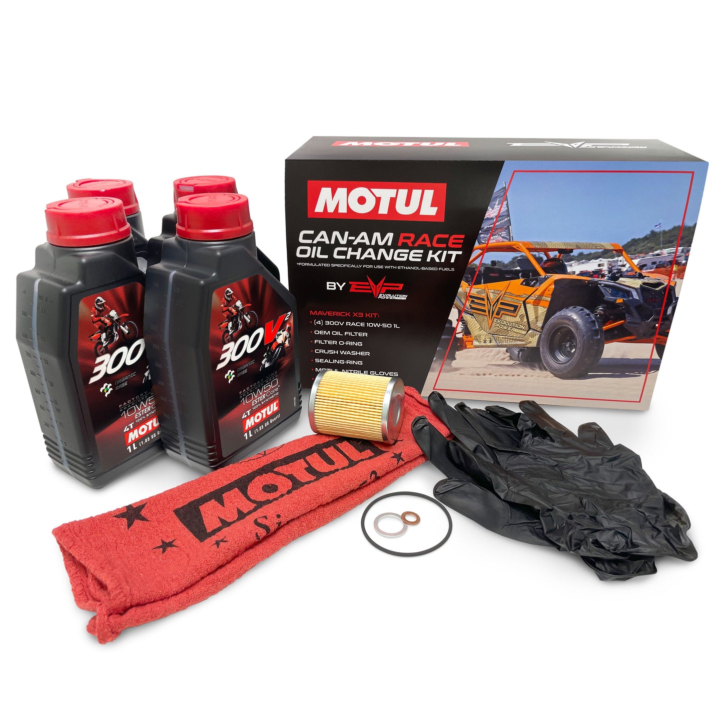 EVP Motul¬Æ Oil Change Kits for Can Am Maverick X3