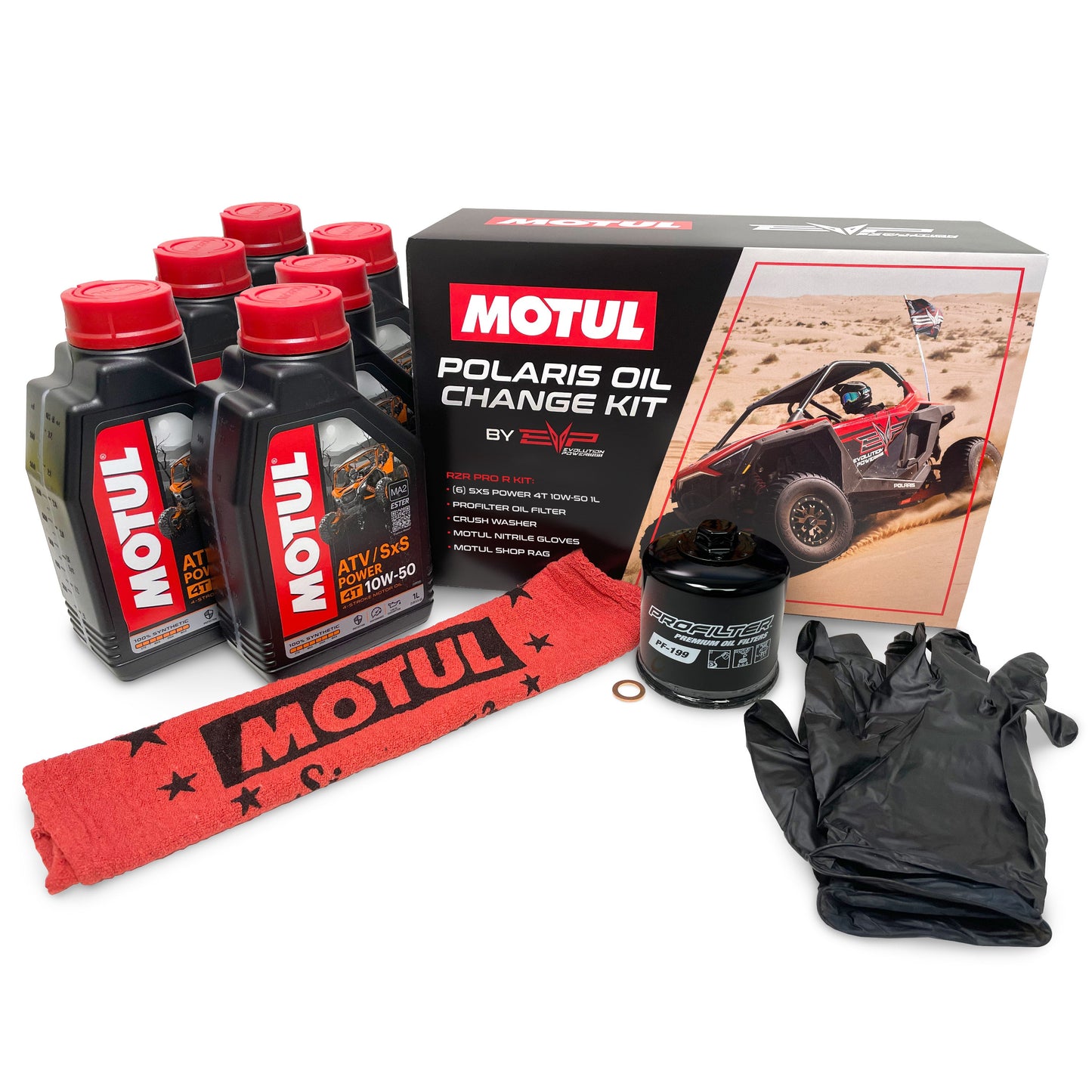 EVP Motul¬Æ Oil Change Kits, Polaris Pro R