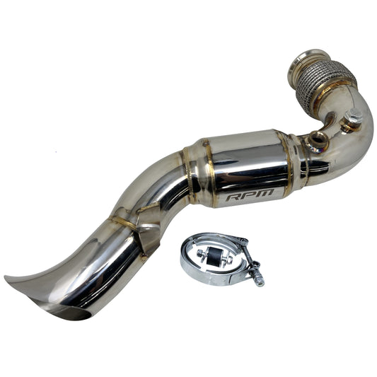 Can Am X3 Turbo Back 3" Full Race / Drag Pipe With Muffler