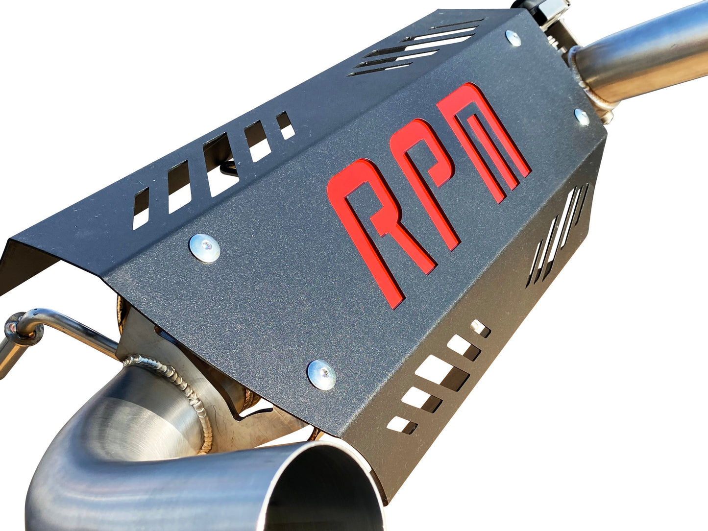 RPM SxS RZR XPT E-Valve Muffler - Dual Tip Captains Choice Exhaust- 2016-2023 XPT XP Turbo S