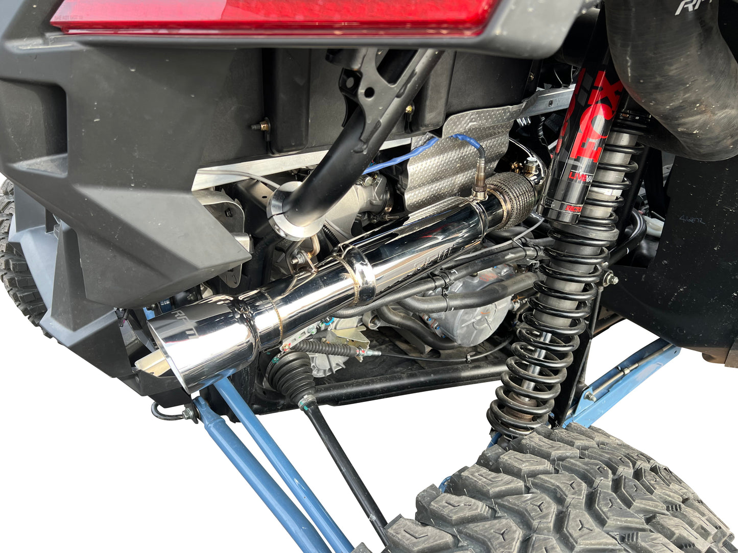 Turbo RZR Desert Series 3" Full Stainless Exhaust System. Fits XPT, Pro XP , Turbo R & S