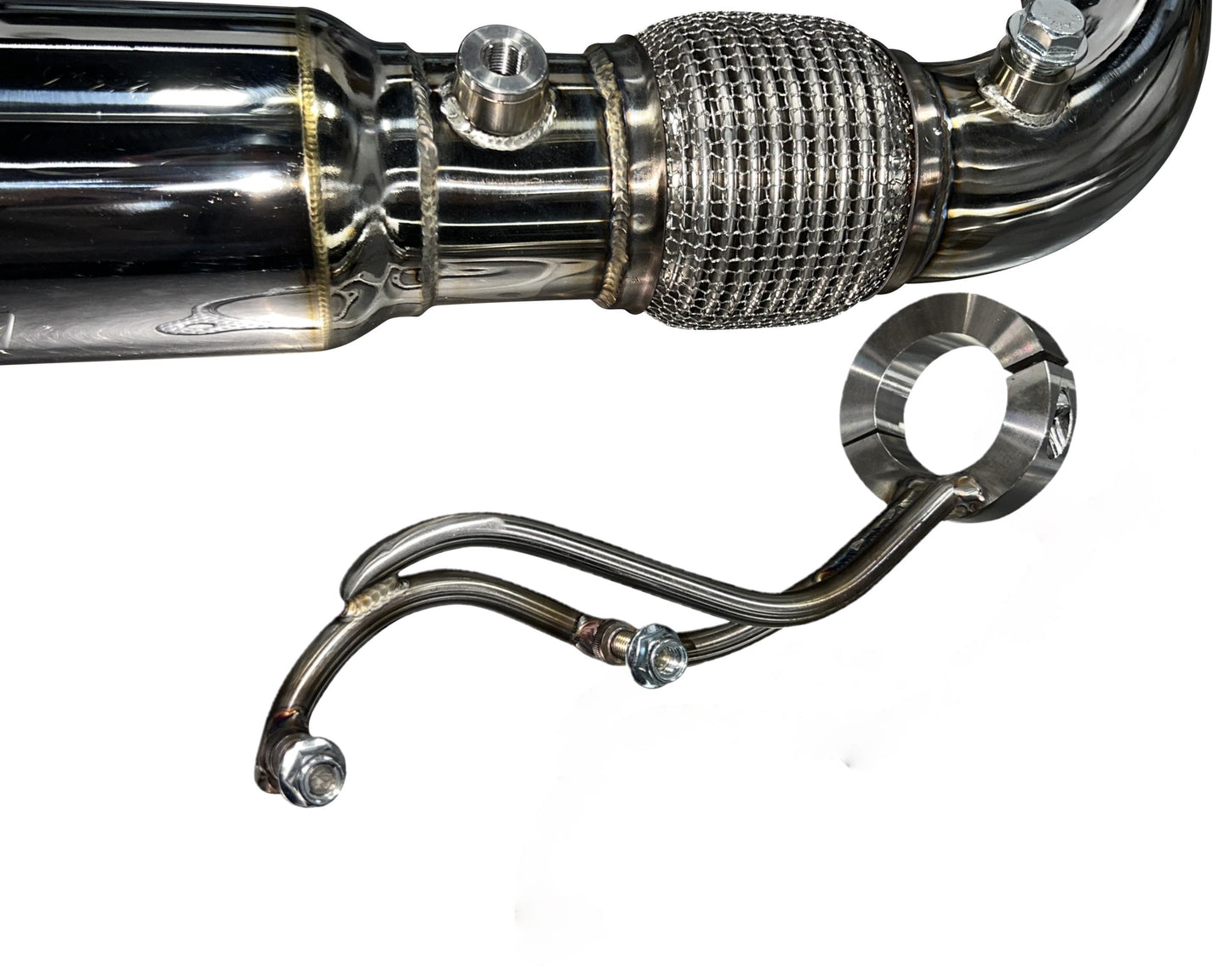 Turbo RZR Desert Series 3" Full Stainless Exhaust System. Fits XPT, Pro XP , Turbo R & S