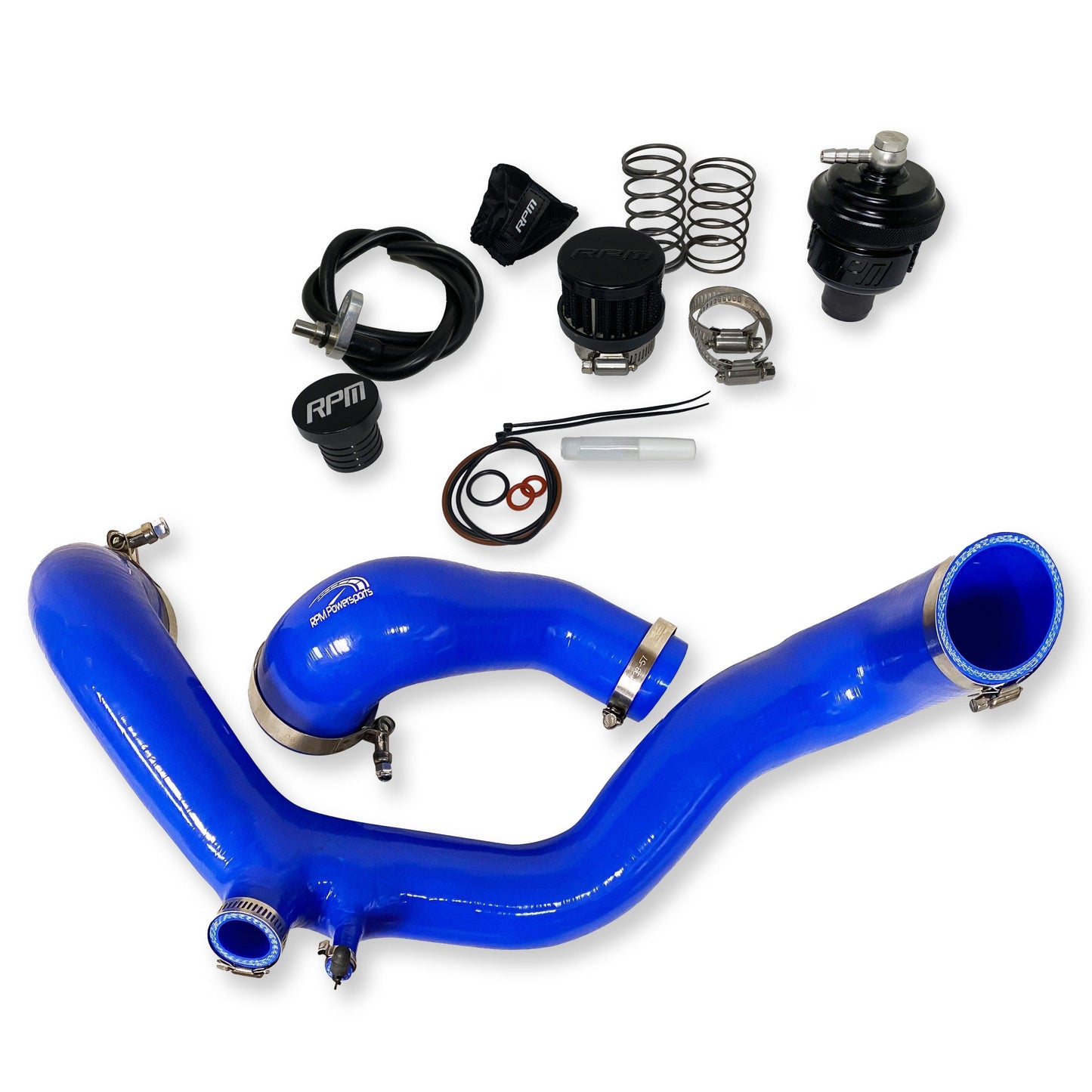 RPM-SxS Can Am Maverick X3 Full Silicone Charge Tubes Kit R & RR